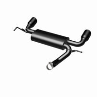 Thumbnail for MagnaFlow 07-17 Jeep Wrangler JK 3.8/3.6L Dual Split Rear Exit Black Axle-Back Exhaust