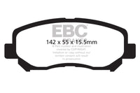 Thumbnail for EBC 12+ Mazda CX-5 2 Greenstuff Front Brake Pads