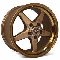 Thumbnail for Race Star 92 Drag Star Focus/Sport Compact 18x8.50 5x108BC 6.64BS 49.5mm Offset Bronze Wheel