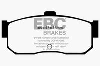 Thumbnail for EBC 91-97 Infiniti G20 2.0 Greenstuff Rear Brake Pads