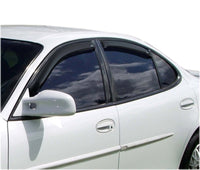 Thumbnail for AVS 97-03 Pontiac Grand Prix Ventvisor In-Channel Front & Rear Window Deflectors 4pc - Smoke