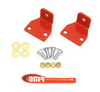 Thumbnail for BMR 10-11 5th Gen Camaro Rear Lower Control Arm End Link Mounting Brace - Red