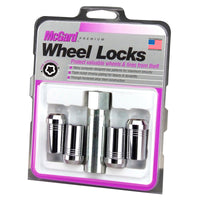 Thumbnail for McGard Wheel Lock Nut Set - 4pk. (Tuner / Cone Seat) 1/2-20 / 13/16 Hex / 1.60in. Length - Chrome