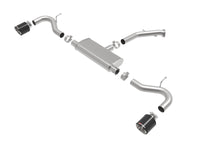 Thumbnail for aFe Takeda 2.5in 409 SS Axle-Back Exhaust System Carbon Fiber 18-20 Hyundai Elantra GT L4-1.6L(t)