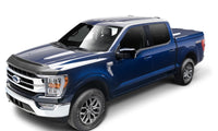 Thumbnail for AVS 2021 Ford F-150 (Excl. Tremor/Raptor) Aeroskin II Textured Low Profile Hood Shield - Black