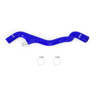 Thumbnail for Mishimoto 05-07 Ford F-250/F-350 6.0L Powerstroke Lower Overflow Blue Silicone Hose Kit