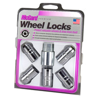 Thumbnail for McGard Wheel Lock Nut Set - 5pk. (Cone Seat) M14X1.5 / 22mm Hex / 1.639in OAL - Chrome