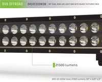 Thumbnail for DV8 Offroad BRS Pro Series 50in Light Bar 300W Flood/Spot 3W LED - Black