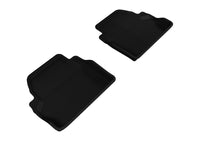 Thumbnail for 3D MAXpider 2014-2020 BMW 4 Series F32 Kagu 2nd Row Floormats - Black