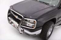 Thumbnail for AVS 03-06 Chevy Avalanche (w/o Body Hardware) Bugflector Medium Profile Hood Shield - Smoke