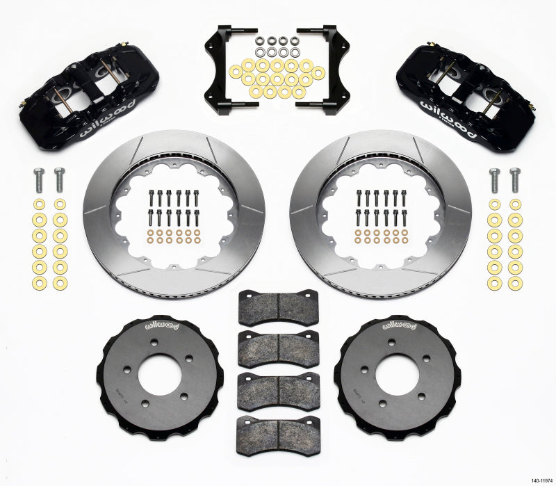 Wilwood AERO6 Front Hat Kit 14.00 99-06 BMW E46