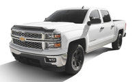 Thumbnail for AVS 14-15 Chevy Silverado 1500 Aeroskin Low Profile Hood Shield w/ Lights - Black