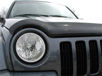 Thumbnail for Stampede 2008-2014 Jeep Liberty Vigilante Premium Hood Protector - Smoke