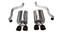 Thumbnail for Corsa 2009-2013 Chevrolet Corvette C6 6.2L V8 Black Sport Axle-Back Exhaust