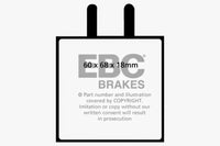 Thumbnail for EBC 59-65 Aston Martin DB4 3.7 Convertible Greenstuff Front Brake Pads