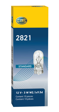 Thumbnail for Hella Universal Clear T3.25 Incandescent 12V 3W Bulb (MOQ 10)