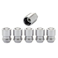 Thumbnail for McGard Wheel Lock Nut Set - 5pk. (Cone Seat) M12X1.25 / 13/16 Hex / 1.28in. Length - Chrome