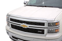 Thumbnail for AVS 14-15 Chevy Silverado 1500 Aeroskin Low Profile Hood Shield - Chrome