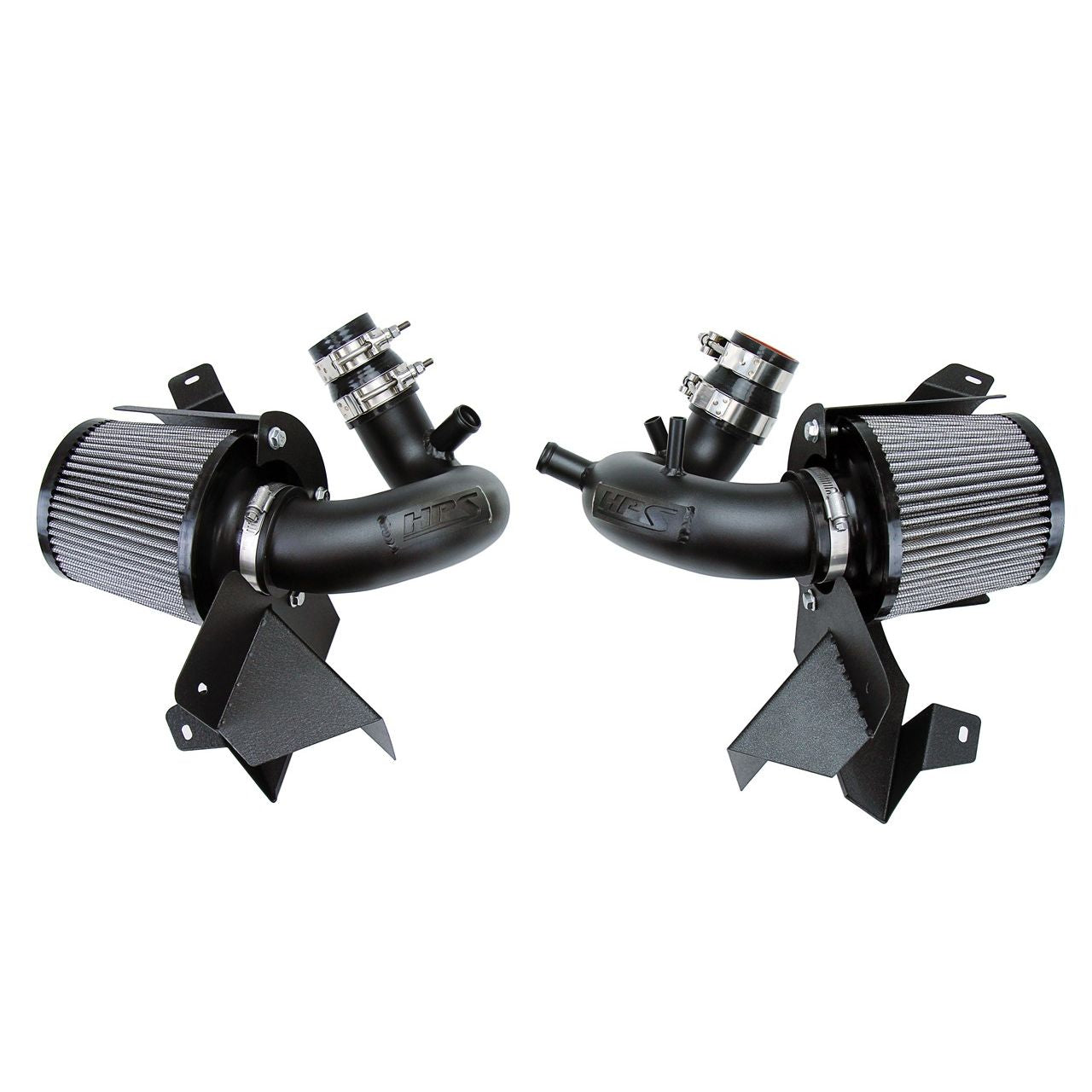 HPS Cold Air Intake Kit 18-22 Kia Stinger 3.3L V6 Twin Turbo, Includes Heat Shield, Black