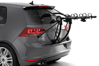 Thumbnail for Thule Gateway Pro 3 Hanging-Style Trunk Bike Rack w/Anti-Sway Cages (Up to 3 Bikes) - Black