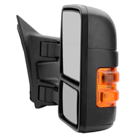 Thumbnail for Xtune Ford Superduty 99-14 Manual Extendable Manual Adjust Mirror Amber- Right MIR-FDSD08S-MA-AM-R