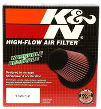 Thumbnail for K&N Filter Universal Air Filter Carbon Fiber Top With 6in Flange x 7.5in Base x 6in H