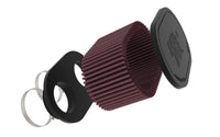 Thumbnail for K&N 2-1/8in DUAL FLG 6-1/4 X 4inOD 3inH Universal Clamp-On Air Filter