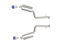 Thumbnail for aFe Lexus IS350 14-22 V6-3.5L Takeda Axle-Back Exhaust System- Blue Tip