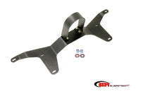 Thumbnail for BMR 05-14 S197 Mustang Rear Tunnel Brace w/ Rear Driveshaft Safety Loop - Black Hammertone