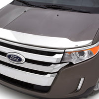 Thumbnail for AVS 14-18 Kia Soul Aeroskin Low Profile Hood Shield - Chrome