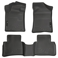 Thumbnail for Husky Liners 13 Nissan Altima Weatherbeater Black Front & 2nd Seat Floor Liners