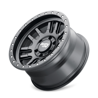 Thumbnail for Dirty Life 9309 Canyon Pro 17x9/6x139.7 BP/0mm Offset/106mm Hub Matte Black Wheel - Beadlock