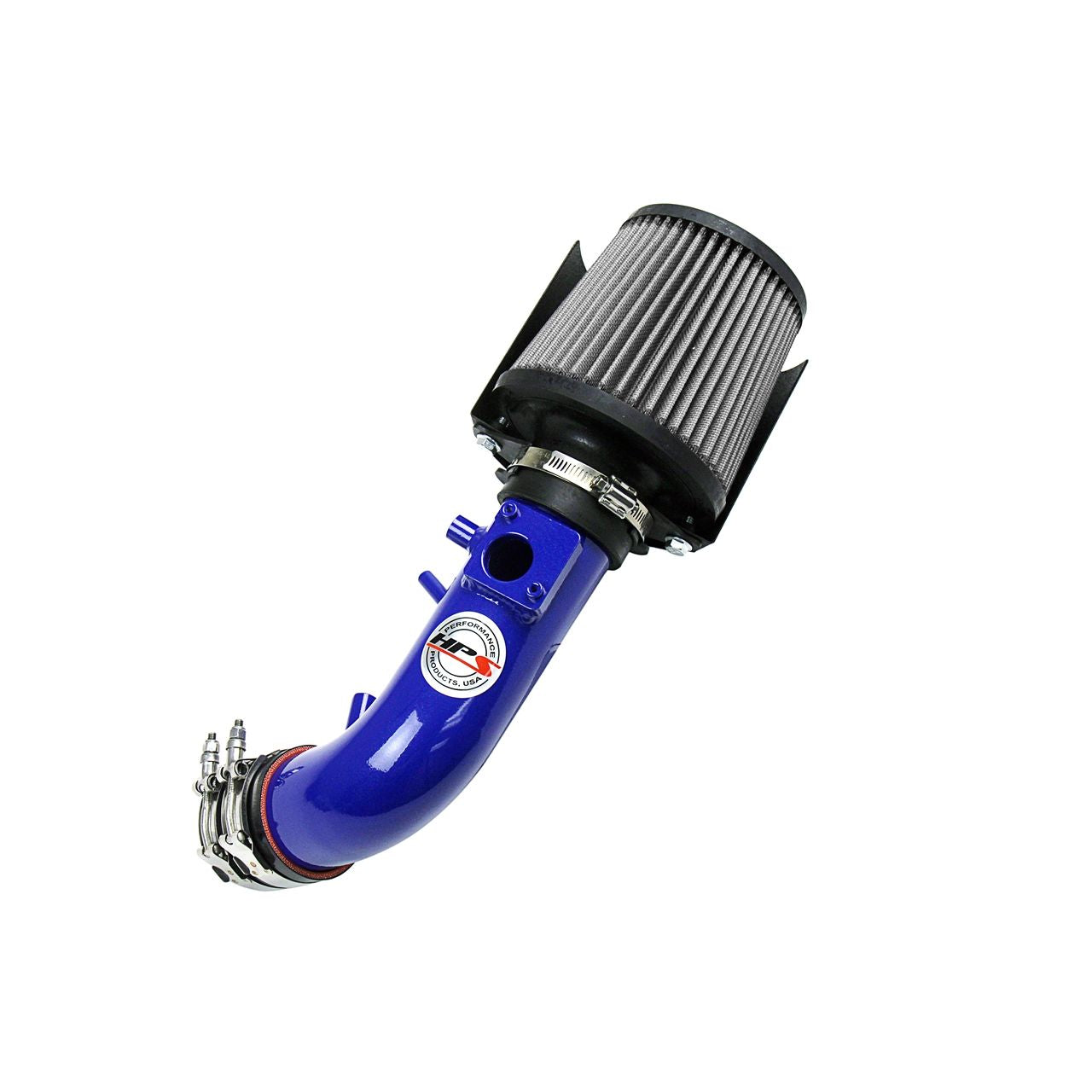 HPS Shortram Air Intake 2007-2009 Honda CR-V 2.4L, Includes Heat Shield, Blue