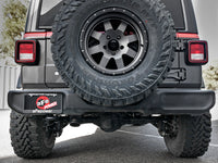 Thumbnail for aFe MACH Force-Xp Axle-Back Hi-Tuck Exhaust System w/Black Tip 18-19 Jeep Wrangler (JL) V6 3.6L