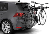 Thumbnail for Thule Gateway Pro 3 Hanging-Style Trunk Bike Rack w/Anti-Sway Cages (Up to 3 Bikes) - Black