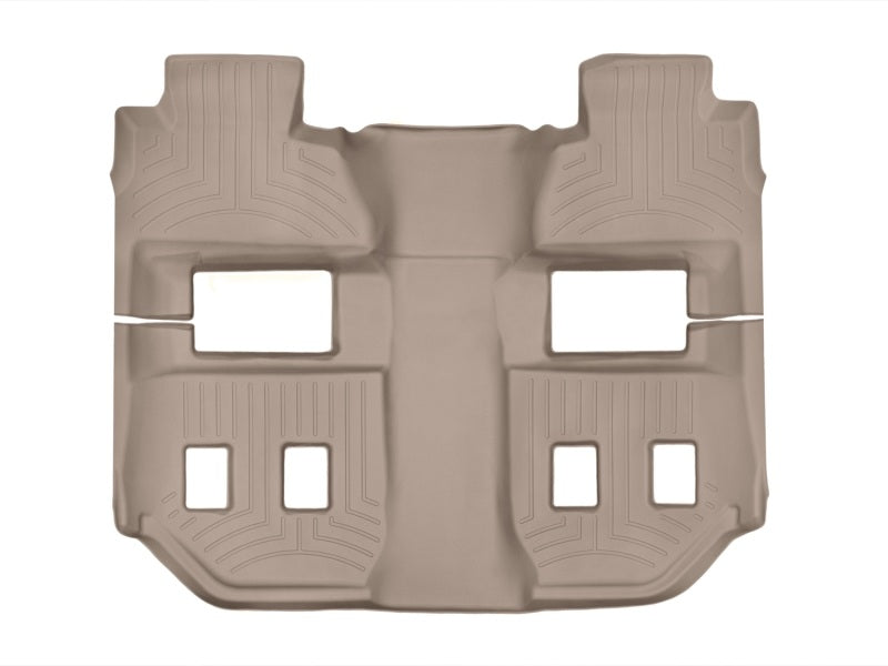 WeatherTech 2015+ Chevrolet Suburban w/ 2nd Row Bucket Seats Rear FloorLiner - Tan