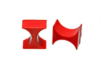 Thumbnail for Energy Suspension 2 X 2 Shock Isolator Set - Red