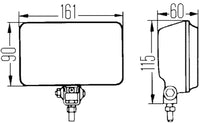 Thumbnail for Hella Headlamp Zfh 0/180Gr Sw Mk Mgs12 1Fb