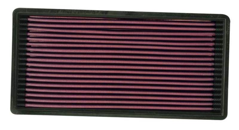 K&N Replacement Air Filter AIR FILTER, JEEP CHEROKEE, COMANCHE, WAGONEER 2.5L/4.0L 87-95