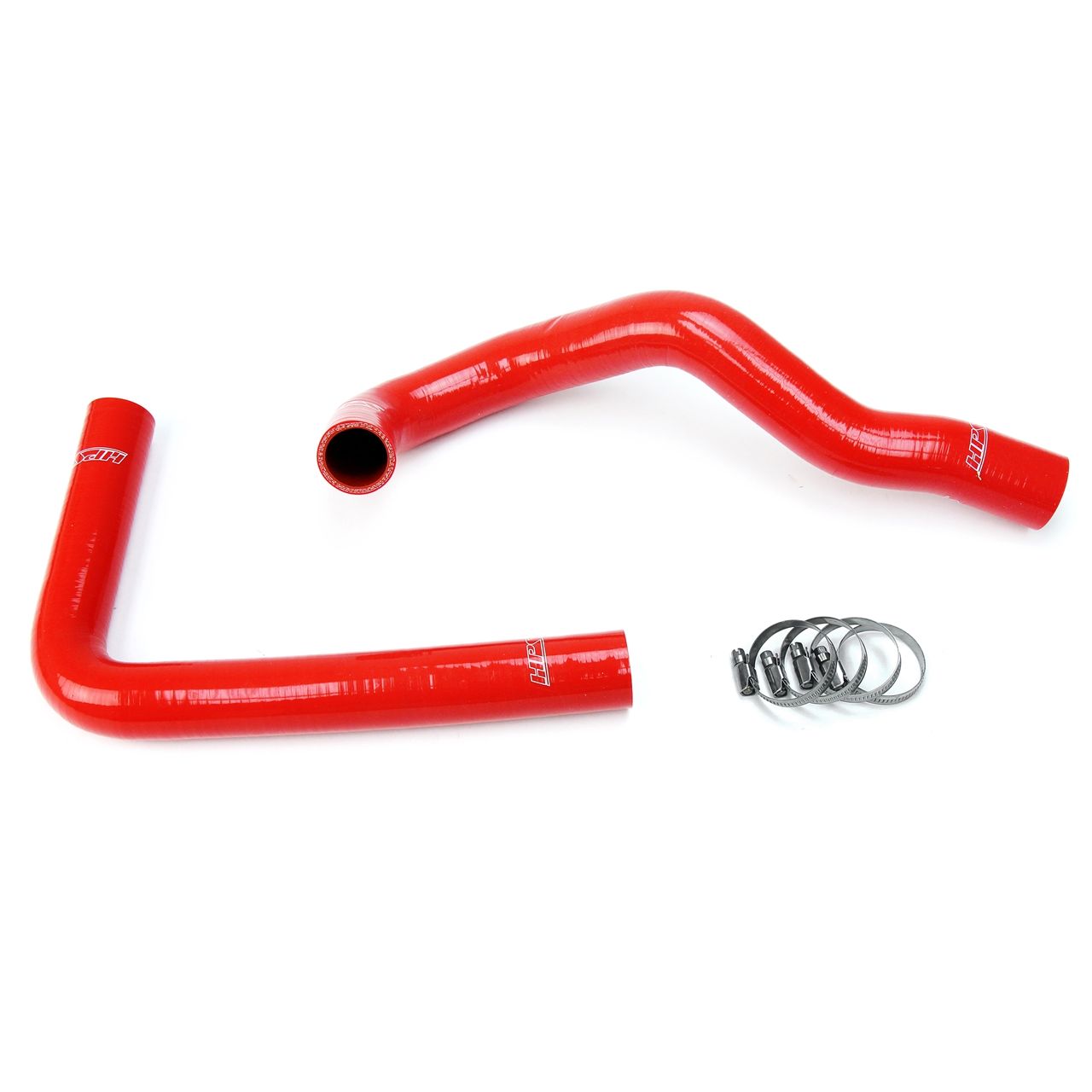 HPS Red Reinforced Silicone Radiator Hose Kit Coolant for Lexus 92-99 SC300 with 1JZGTE or 2JZGTE Engine Swap