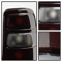 Thumbnail for Xtune GMC Yukon 00-06 OEM Style Tail Lights w/ Black Rim Red Smoked ALT-JH-CSUB00-OE-RSM