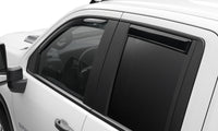 Thumbnail for AVS 21-22 Hyundai Santa Cruz In-Channel Ventvisor Front & Rear Window Deflectors 4pc - Smoke