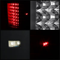 Thumbnail for Xtune Chevy Silverado 07-13 LED Tail Lights Black ALT-JH-CS07-LED-BK