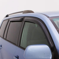 Thumbnail for AVS 98-10 Lincoln Town Car Ventvisor Outside Mount Window Deflectors 4pc - Smoke