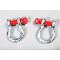 Thumbnail for Rugged Ridge 3/4in 9500lb D-Shackle Set