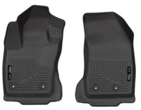 Thumbnail for Husky Liners 15-21 Jeep Renegade X-act Contour Series Front Floor Liners - Black