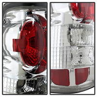 Thumbnail for Spyder Chevy Silverado 1500/2500 99-02 (Not Stepside) Euro Style Tail Lights Chrm ALT-YD-CS99-C