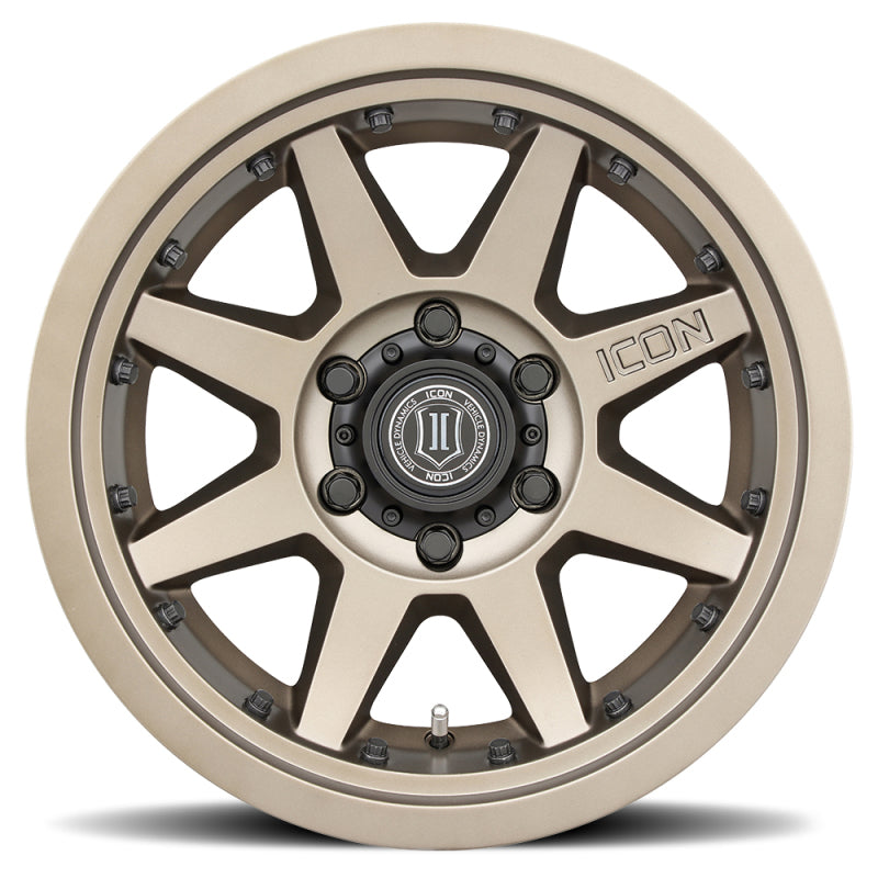 ICON Rebound Pro 17x8.5 6x5.5 25mm Offset 5.75in BS 95.1mm Bore Bronze Wheel