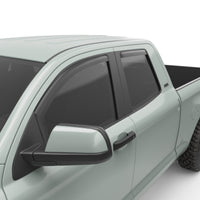 Thumbnail for EGR 07-12 Toyota Tundra Dbl Cab In-Channel Window Visors - Set of 4 - Matte