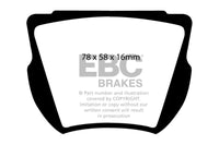 Thumbnail for EBC 59-64 Daimler SP250 2.5 Greenstuff Front Brake Pads